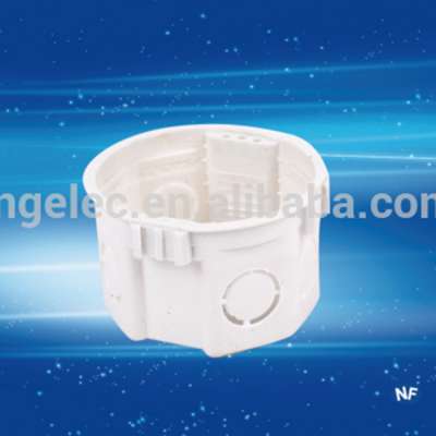 YiWu No.1 white color small round pvc outdoor use plastic ip68 waterproof junction box