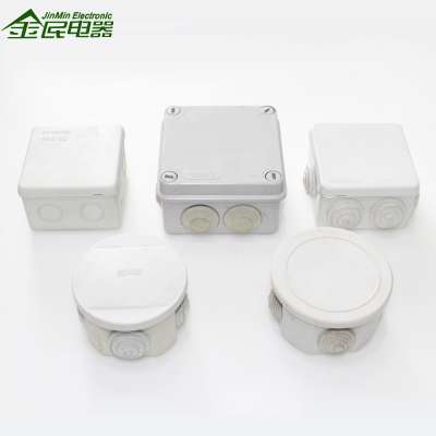 Plastic enclosure waterproof power  junction box