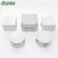 Plastic enclosure waterproof power  junction box