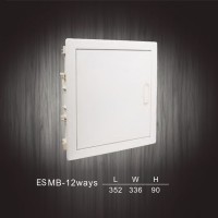 Excellent Quality ABC Plastic Electric Energy Saver Box, Indoor Distribution Box, DIN Rail Electrical Box